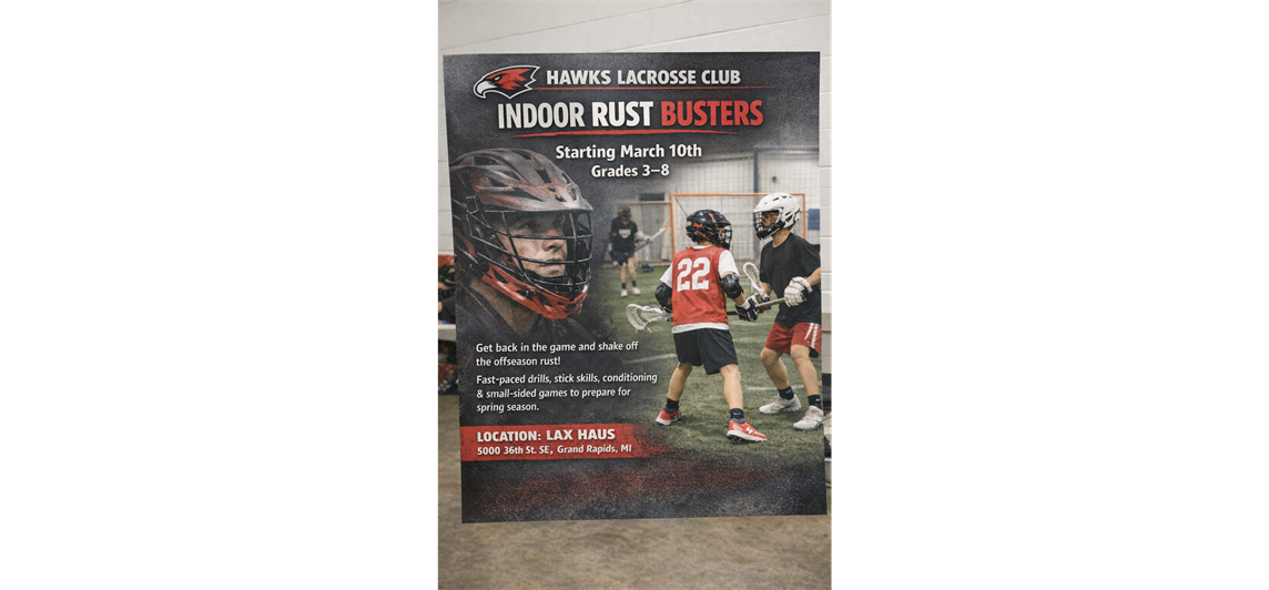 Pre-Season Starts March 10th (Grades 3-8)