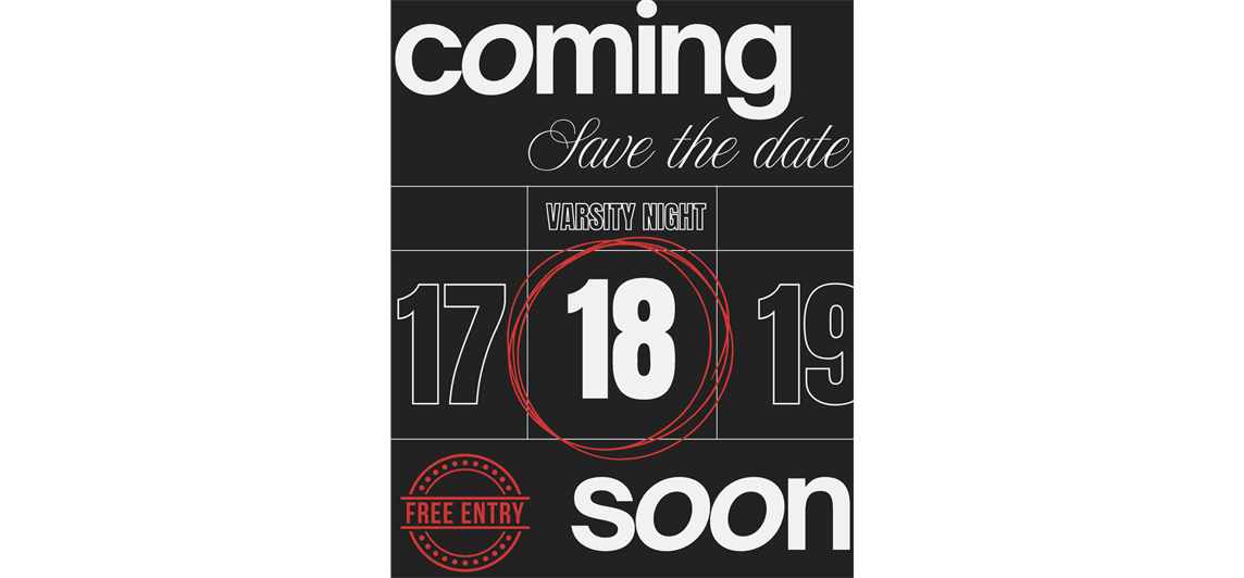 Save the Date: Varsity Night